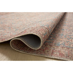 Featuring Angela Rose x Loloi Aubrey Blue / Terracotta Rug by Loloi at Amethyst Home. The Angela Rose x Loloi Aubrey Blue / Terracotta rug is the vintage-inspired area rug that makes visitors do double takes. The distressed pattern is printed with uncanny precision, while the ombre-fading and warm palette create an inviting, lived-in look. This is an incredibly versatile rug for busy li. Amethyst Home provides interior design services, furniture, rugs, and lighting in the Newport Beach metro area.