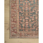 Featuring Angela Rose x Loloi Aubrey Blue / Terracotta Rug by Loloi at Amethyst Home. The Angela Rose x Loloi Aubrey Blue / Terracotta rug is the vintage-inspired area rug that makes visitors do double takes. The distressed pattern is printed with uncanny precision, while the ombre-fading and warm palette create an inviting, lived-in look. This is an incredibly versatile rug for busy living r. Amethyst Home provides interior design services, furniture, rugs, and lighting in the Seattle metro area.