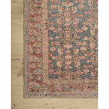 Featuring Angela Rose x Loloi Aubrey Blue / Terracotta Rug by Loloi at Amethyst Home. The Angela Rose x Loloi Aubrey Blue / Terracotta rug is the vintage-inspired area rug that makes visitors do double takes. The distressed pattern is printed with uncanny precision, while the ombre-fading and warm palette create an inviting, lived-in look. This is an incredibly versatile rug for busy living r. Amethyst Home provides interior design services, furniture, rugs, and lighting in the Seattle metro area.