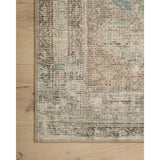 Featuring Angela Rose x Loloi Aubrey Jade / Natural Rug by Loloi at Amethyst Home. The Angela Rose x Loloi Aubrey Jade / Natural rug is the vintage-inspired area rug that makes visitors do double takes. The distressed pattern is printed with uncanny precision, while the ombre-fading and warm palette create an inviting, lived-in look. This is an incredibly versatile rug for busy living rooms, b. Amethyst Home provides interior design services, furniture, rugs, and lighting in the Boston metro area.