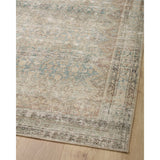 Featuring Angela Rose x Loloi Aubrey Jade / Natural Rug by Loloi at Amethyst Home. The Angela Rose x Loloi Aubrey Jade / Natural rug is the vintage-inspired area rug that makes visitors do double takes. The distressed pattern is printed with uncanny precision, while the ombre-fading and warm palette create an inviting, lived-in look. This is an incredibly versatile rug for busy livi. Amethyst Home provides interior design services, furniture, rugs, and lighting in the Henderson, Nevada metro area.
