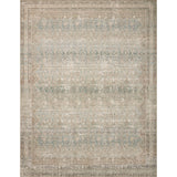 Featuring Angela Rose x Loloi Aubrey Jade / Natural Rug by Loloi at Amethyst Home. The Angela Rose x Loloi Aubrey Jade / Natural rug is the vintage-inspired area rug that makes visitors do double takes. The distressed pattern is printed with uncanny precision, while the ombre-fading and warm palette create an inviting, lived-in look. This is an incredibly versatile rug for busy living roo. Amethyst Home provides interior design services, furniture, rugs, and lighting in the Kansas City metro area.