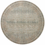 Featuring Angela Rose x Loloi Aubrey Jade / Natural Rug by Loloi at Amethyst Home. The Angela Rose x Loloi Aubrey Jade / Natural rug is the vintage-inspired area rug that makes visitors do double takes. The distressed pattern is printed with uncanny precision, while the ombre-fading and warm palette create an inviting, lived-in look. This is an incredibly versatile rug for busy living rooms. Amethyst Home provides interior design services, furniture, rugs, and lighting in the Nashville metro area.