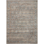 The Angela Rose x Loloi Blake BLA-02 Ocean / Mocha rug features traditional motifs that have softened into the background, making it an effortless neutral in any room. Muted earth-toned palettes complement a range of furniture, while subtle cream-colored fringe at the edges add texture and framing. Amethyst favorite! Amethyst Home provides interior design services, furniture, rugs, and lighting in the Des Moines metro area.