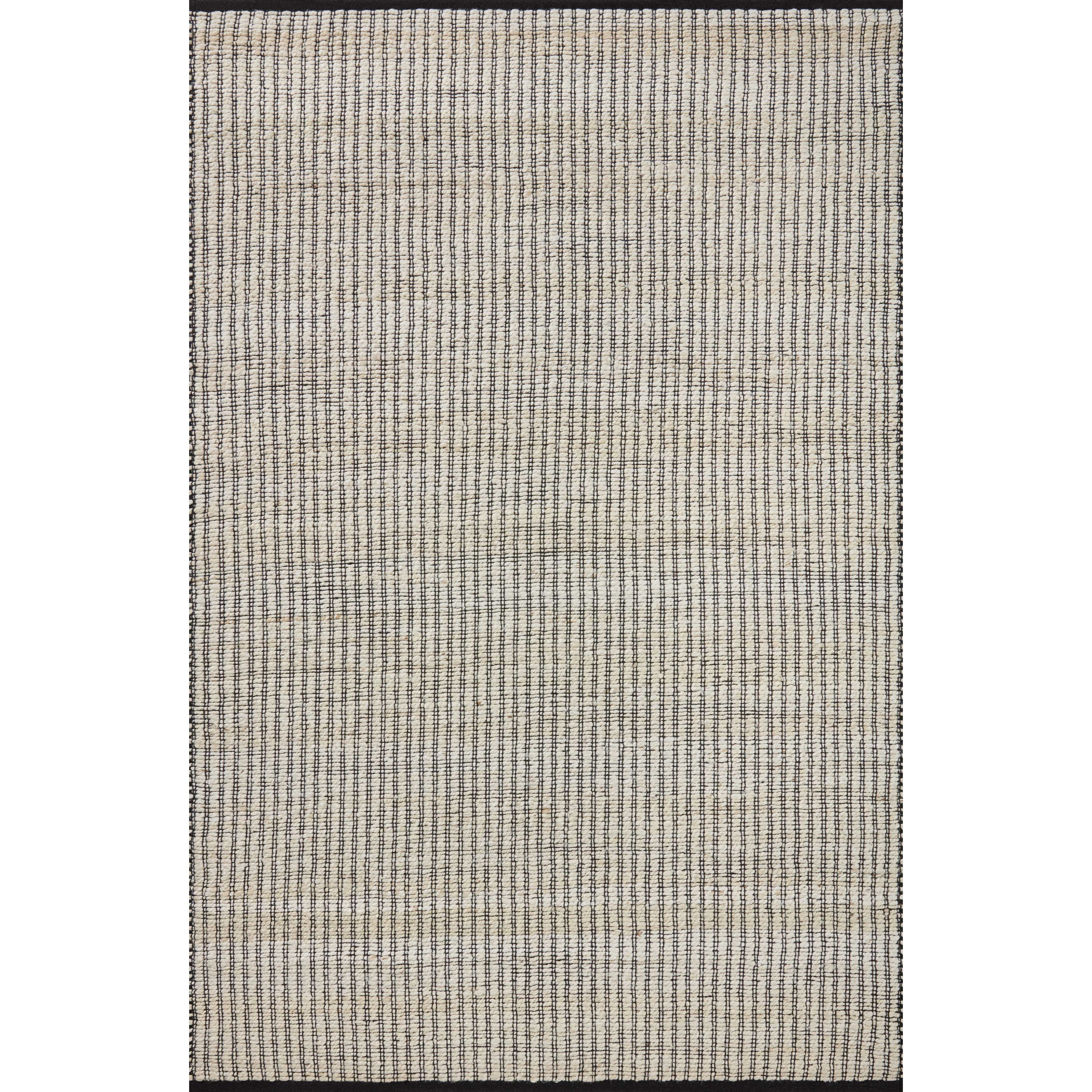 The Angela Rose x Loloi Colton CON-02 Ivory / Black rug is a new take on the staple jute rug, blended with cotton for added softness. In a range of linear designs in modern earth tones, Colton can add visual interest to a room or serve as a gently textured neutral. Amethyst favorite! Amethyst Home provides interior design services, furniture, rugs, and lighting in the Omaha metro area.