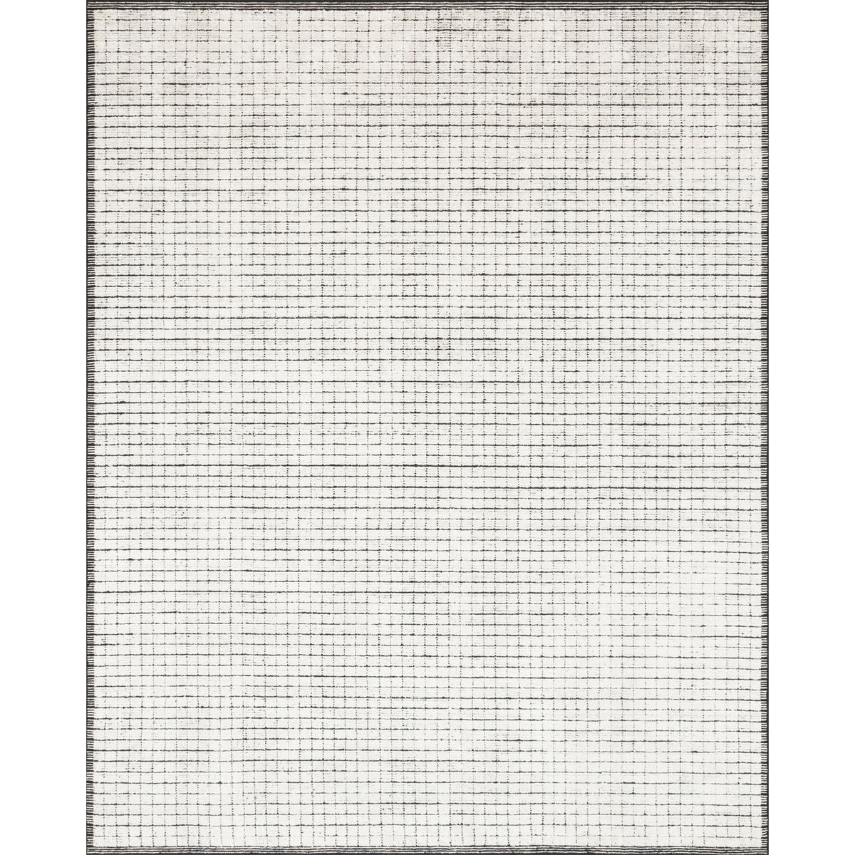 Tapis Beverly ivoire/noir