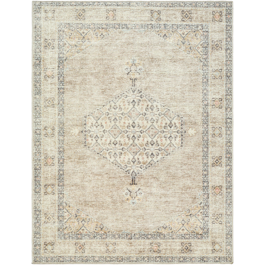 Becki Owens x Surya Lila Off White Medallion Area Rug