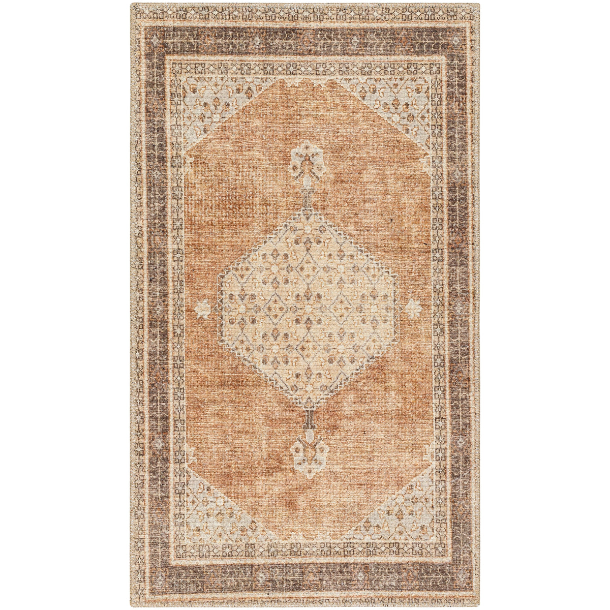 Becki Owens x Surya Tapis médaillon Lila Tan