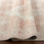 Featuring Becki Owens x Surya Luca Dusty Pink Medallion Rug by Surya at Amethyst Home. The Luca Dusty Pink Medallion Rug from Becki Owens x Surya is a vintage inspired collection full of rich design and subtle versatile colors that will bring a curated and collected feel to any room. This collection encompasses a unique distressed style that blends both cool and subtle warm earth. Amethyst Home provides interior design, new construction, custom furniture, and area rugs in the Park City metro area.