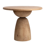 Featuring Cabrera Bistro Table by Dovetail at Amethyst Home. We love the curves and structure of this Cabrera Bistro Table. It is meticulously finished by hand, therefore there may be slight variations in color, making each piece one-of-a-kind.

Material: Reclaimed Pine WoodFinish: Light Warm Wash Finish / Natural FinishWidth: 36 in Depth: 36 in Height: 30 in Volume: 22.5 cu ft Weight: 88 l. Amethyst Home provides interior design services, furniture, rugs, and lighting in the Calabasas metro area.