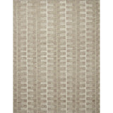 Featuring Carrier & Company x Loloi Harrison Taupe / Ivory Rug by Loloi at Amethyst Home. Inspired by Swedish weavings, the Harrison Taupe / Ivory rug for Carrier and Company x Loloi is a playful selection of high/low pile, where the patterns are expressed through the weaves. Linear patterns help create order and clarity in a room, and the repetition in the patterns creates a pleasant ene. Amethyst Home provides interior design services, furniture, rugs, and lighting in the Kansas City metro area.