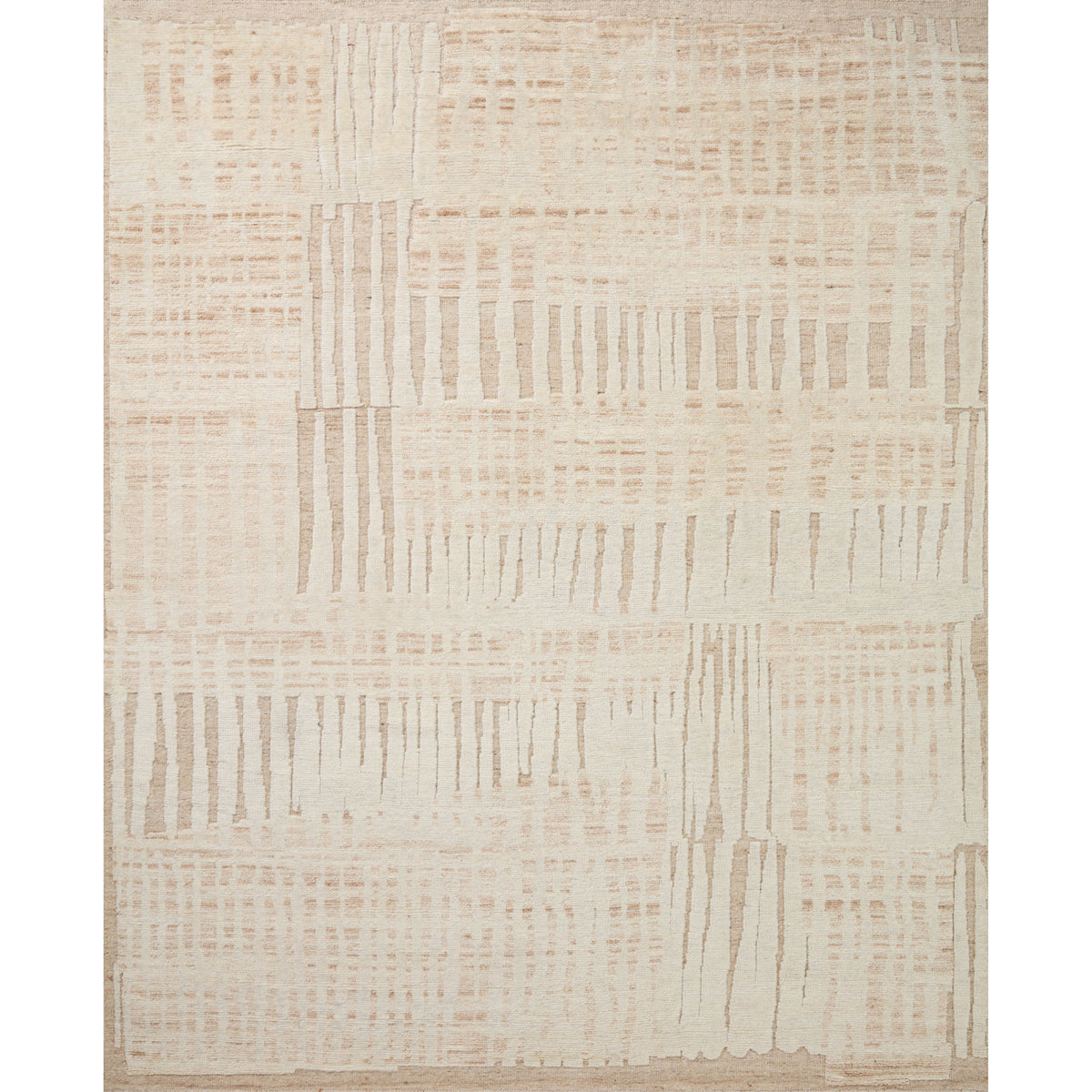 Carrier & Company x Loloi Moore Blush / Ivory Hand-Knotted Rug