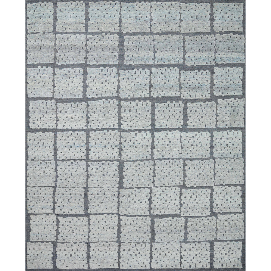 Carrier & Company x Loloi Moore Denim / Sky Hand-Knotted Rug