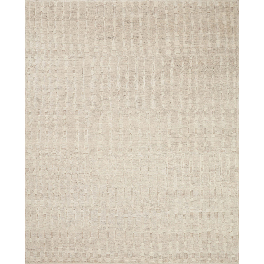 Carrier & Company x Loloi Moore Tapis noué à la main naturel/galet