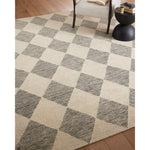 Featuring Chris Loves Julia x Loloi Francis Beige / Charcoal Rug by Loloi at Amethyst Home. Balancing a matte wool look with a bit of sheen — the Francis rug is a beautiful ode to Julia Marcum’s signature tile work. Perfectly neutral — this rug mixes old traditions with fresh modern sensibility.
It’s no coincidence that the pattern of the Francis Beige / Charcoal rug for Chris Loves Julia x. Amethyst Home provides interior design services, furniture, rugs, and lighting in the Nashville metro area.