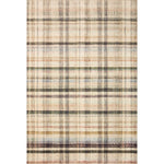 Featuring Chris Loves Julia x Loloi Humphrey Ivory / Multi Rug by Loloi at Amethyst Home. This trademarked CloudPile™ feel by Loloi is sooooo cozy. The Humphrey Ivory / Multi rug needs to be in a bedroom or a fun hangout spot pronto!
The Humphrey Ivory / Multi rug for Chris Loves Julia x Loloi prove that stripes and plaid never go out of style in the right color palette. With modern tones. Amethyst Home provides interior design services, furniture, rugs, and lighting in the Kansas City metro area.