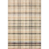 Featuring Chris Loves Julia x Loloi Humphrey Ivory / Multi Rug by Loloi at Amethyst Home. This trademarked CloudPile™ feel by Loloi is sooooo cozy. The Humphrey Ivory / Multi rug needs to be in a bedroom or a fun hangout spot pronto!
The Humphrey Ivory / Multi rug for Chris Loves Julia x Loloi prove that stripes and plaid never go out of style in the right color palette. With modern tones. Amethyst Home provides interior design services, furniture, rugs, and lighting in the Kansas City metro area.