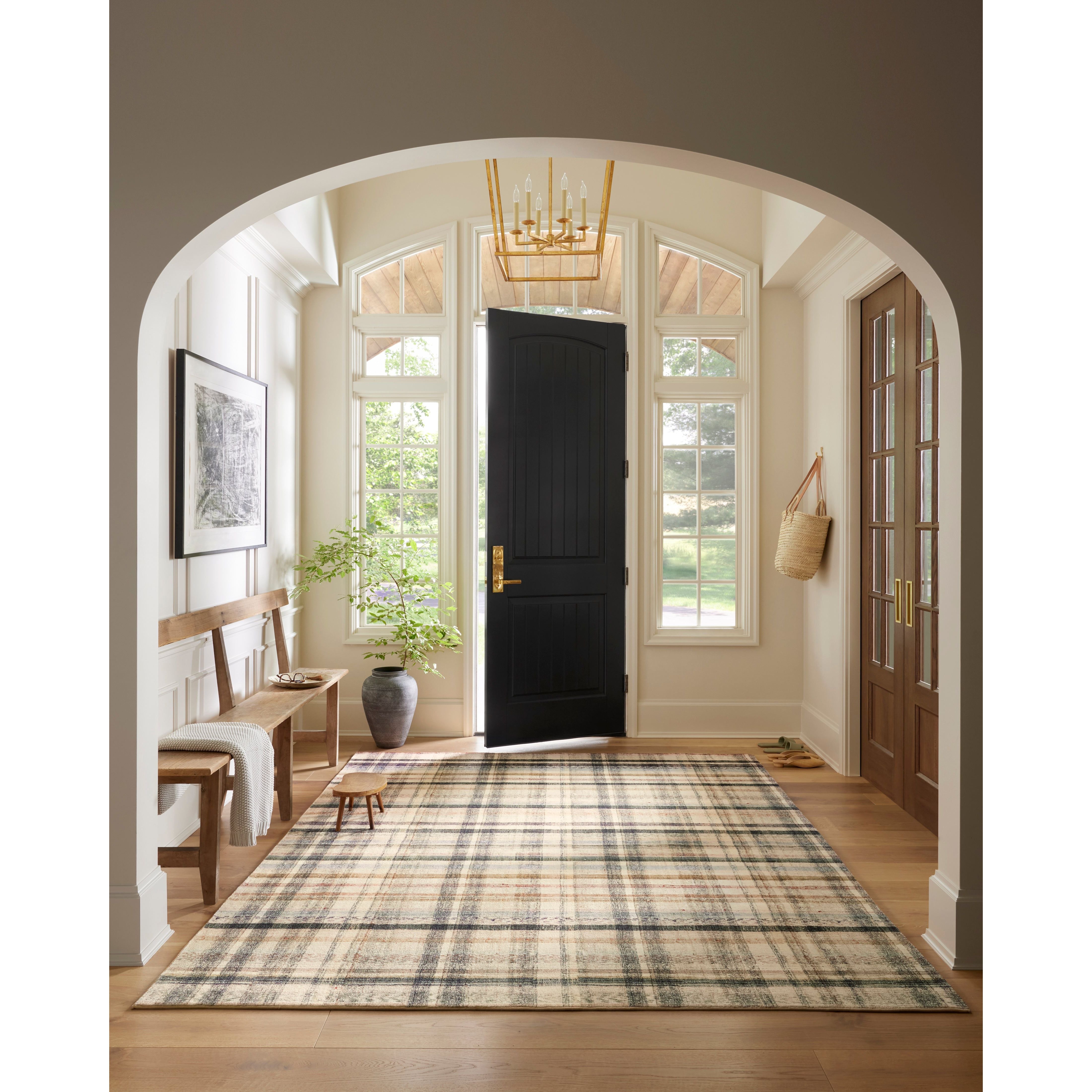 Featuring Chris Loves Julia x Loloi Humphrey Ivory / Multi Rug by Loloi at Amethyst Home. This trademarked CloudPile™ feel by Loloi is sooooo cozy. The Humphrey Ivory / Multi rug needs to be in a bedroom or a fun hangout spot pronto!
The Humphrey Ivory / Multi rug for Chris Loves Julia x Loloi prove that stripes and plaid never go out of style in the right color palette. With modern tones and t. Amethyst Home provides interior design services, furniture, rugs, and lighting in the Omaha metro area.
