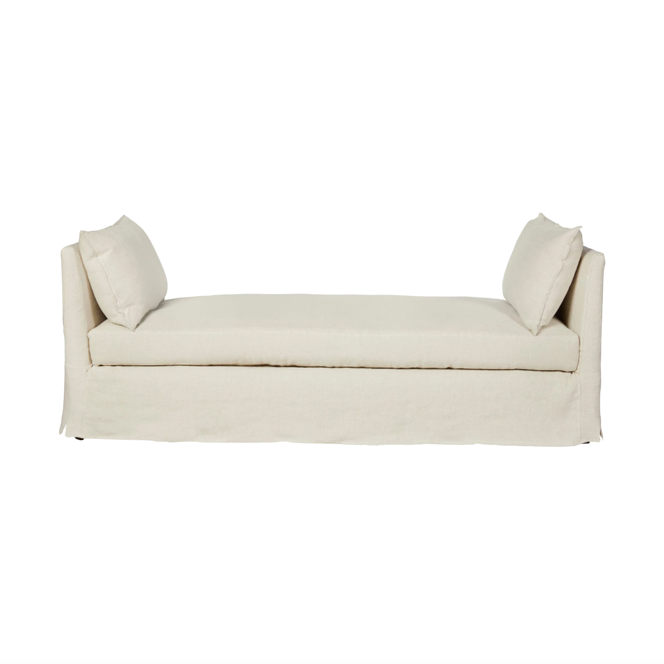 The April Daybed by Cisco Brothers is one of our favorite, most versatile pieces for any room in your home. Photographed inBrevard Birch and Otis White. Amethyst Home provides interior design, new home construction design consulting, vintage area rugs, and lighting in the Scottsdale metro area.