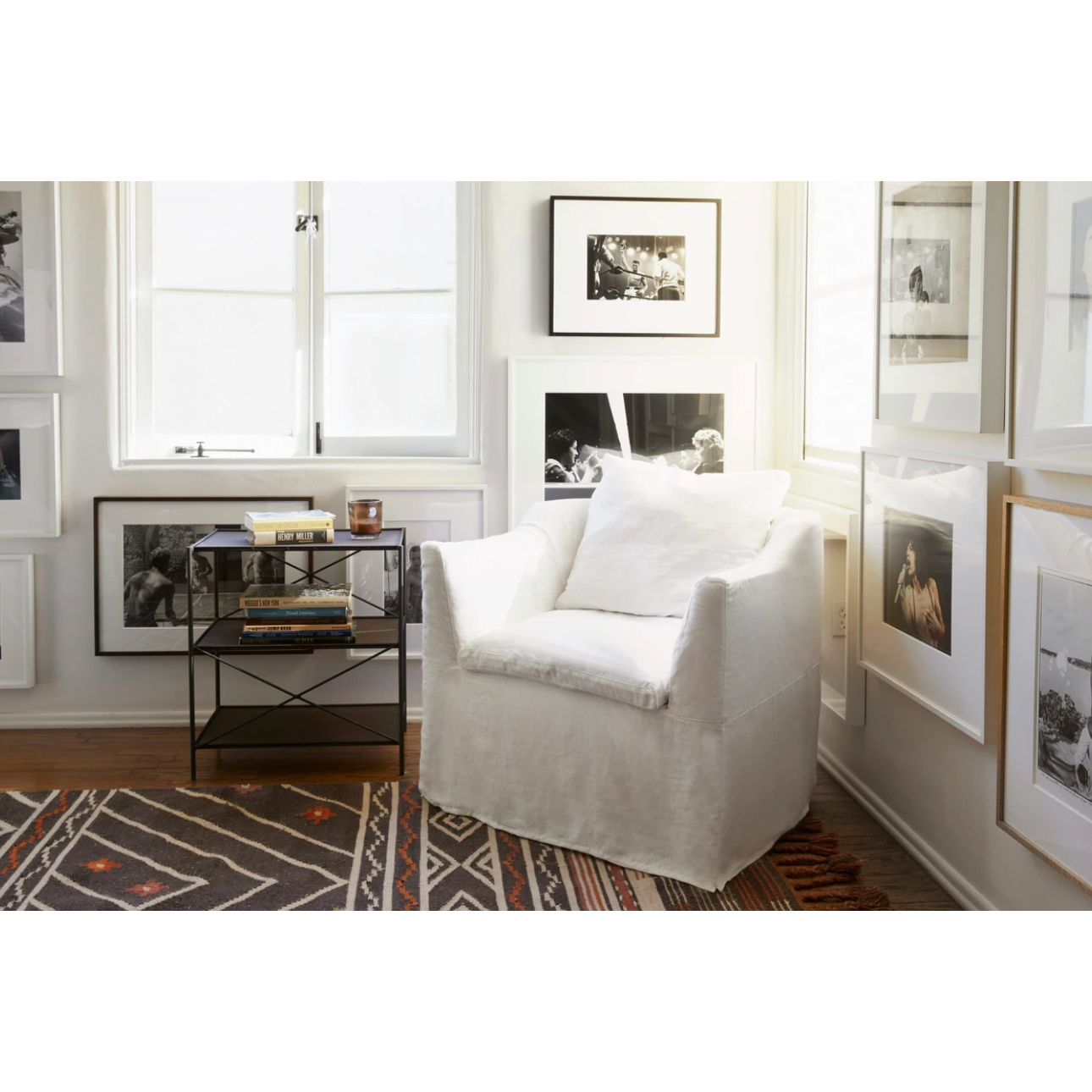 We love the casual, coastal look of this Havana Chair by Cisco Brothers. Pair to complete the look in any living room or office area. Shown in slipcover Brevard Rose. 
