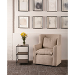 The Havana Wing Chair by Cisco Brothers has a tall back with gorgeous curved arms. The go-to chair for guests or your favorite chair to read your latest novel in -- this will complete the look for any living room or lounge area. Shown in slipcover Otis White and Bellamy Oatmeal. 