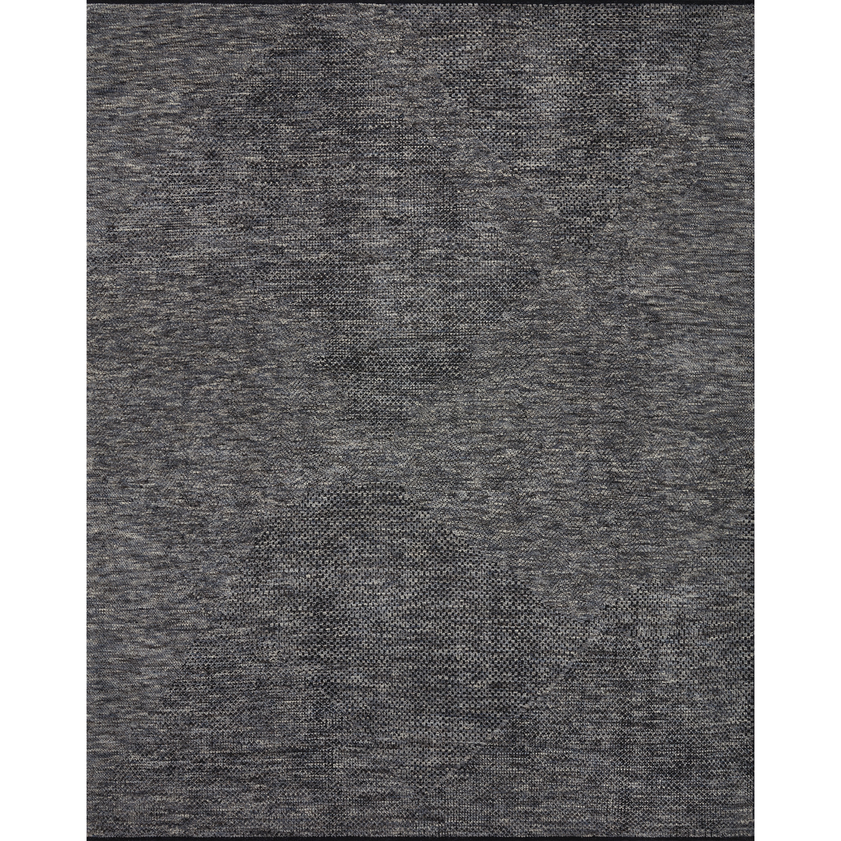 Collins Amber Lewis x Loloi Charbon/Denim Tapis noué à la main