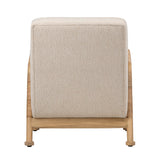 Featuring Clyde Occasional Chair by Dovetail at Amethyst Home. A slingback accent chair with natural finishes.
27.5" w x 34.5"d x 32"hMaterial : Boucle Upholstery, Mindi Wood and RattanWeight : 35.5 lbs. Amethyst Home provides interior design, new home construction design consulting, vintage area rugs, and lighting in the Los Angeles metro area.