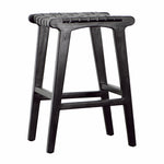 Featuring Dale Counter Stool by Dovetail at Amethyst Home. A genuine leather counter stool meant to withstand daily use.
17"w x 13.5"d x 24"hMaterial : Teak Wood Frame with Full Grain Leather WeaveWeight : 9 lbs. Amethyst Home provides interior design, new home construction design consulting, vintage area rugs, and lighting in the Nashville metro area.