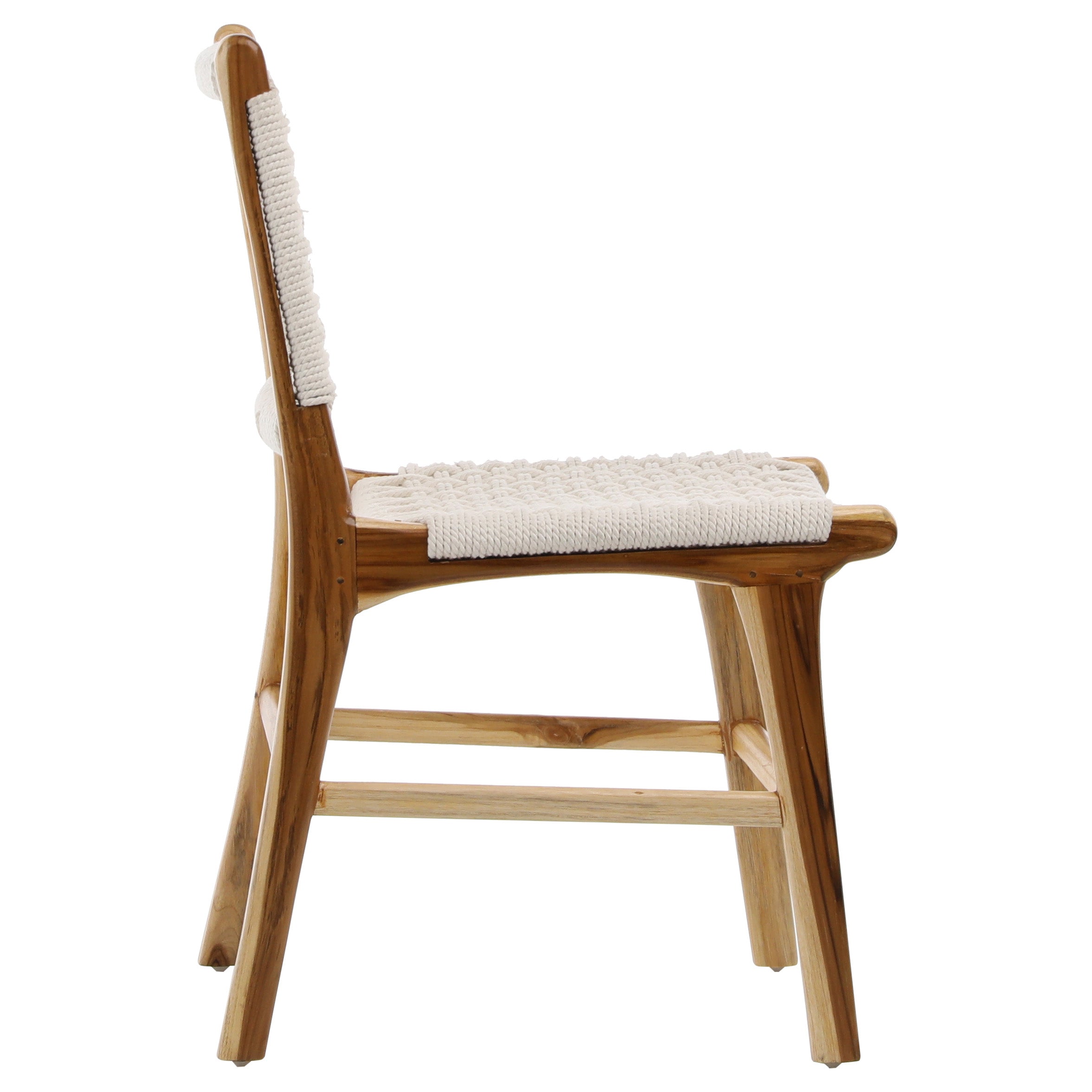 Featuring Diaz Dining Chair by Dovetail at Amethyst Home. A natural fiber dining chair that brings subtle texture into your living space
19"w x 22"d x 34"hSeat Depth : 19 inMaterial : Teak Wood Frame and Cotton Rope WeavingWeight : 15 lbs. Amethyst Home provides interior design, new home construction design consulting, vintage area rugs, and lighting in the Calabasas metro area.