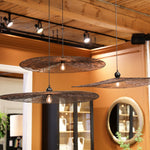 Featuring Ilse Pendant Light by Dovetail at Amethyst Home. A stately yet subtle pendant light.
40"w x 40"d x 4"hMaterial : Metal Frame and Handwoven Wire. Amethyst Home provides interior design, new home construction design consulting, vintage area rugs, and lighting in the Monterey metro area.