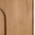 Beautify your living space with the Jada Natural Cabinet. Crafted from wood with a natural finish, this cabinet has ample storage that'll help you organize your space. Enjoy a clean, timeless look for years to come Amethyst Home provides interior design, new home construction design consulting, vintage area rugs, and lighting in the Newport Beach metro area.