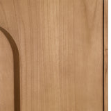 Beautify your living space with the Jada Natural Cabinet. Crafted from wood with a natural finish, this cabinet has ample storage that'll help you organize your space. Enjoy a clean, timeless look for years to come Amethyst Home provides interior design, new home construction design consulting, vintage area rugs, and lighting in the Newport Beach metro area.