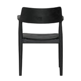 Featuring Stafford Black Dining Chair by Dovetail at Amethyst Home. Featuring a modern black finish, the Stafford Dining Chair will instantly upgrade your dining space. The sturdy construction and comfortable seat make it the perfect choice for any meal. Enjoy relaxation and convenience with this beautifully designed chair.
Depth : 21.5 inFinish : BlackHeight :. Amethyst Home provides interior design, new home construction design consulting, vintage area rugs, and lighting in the Omaha metro area.