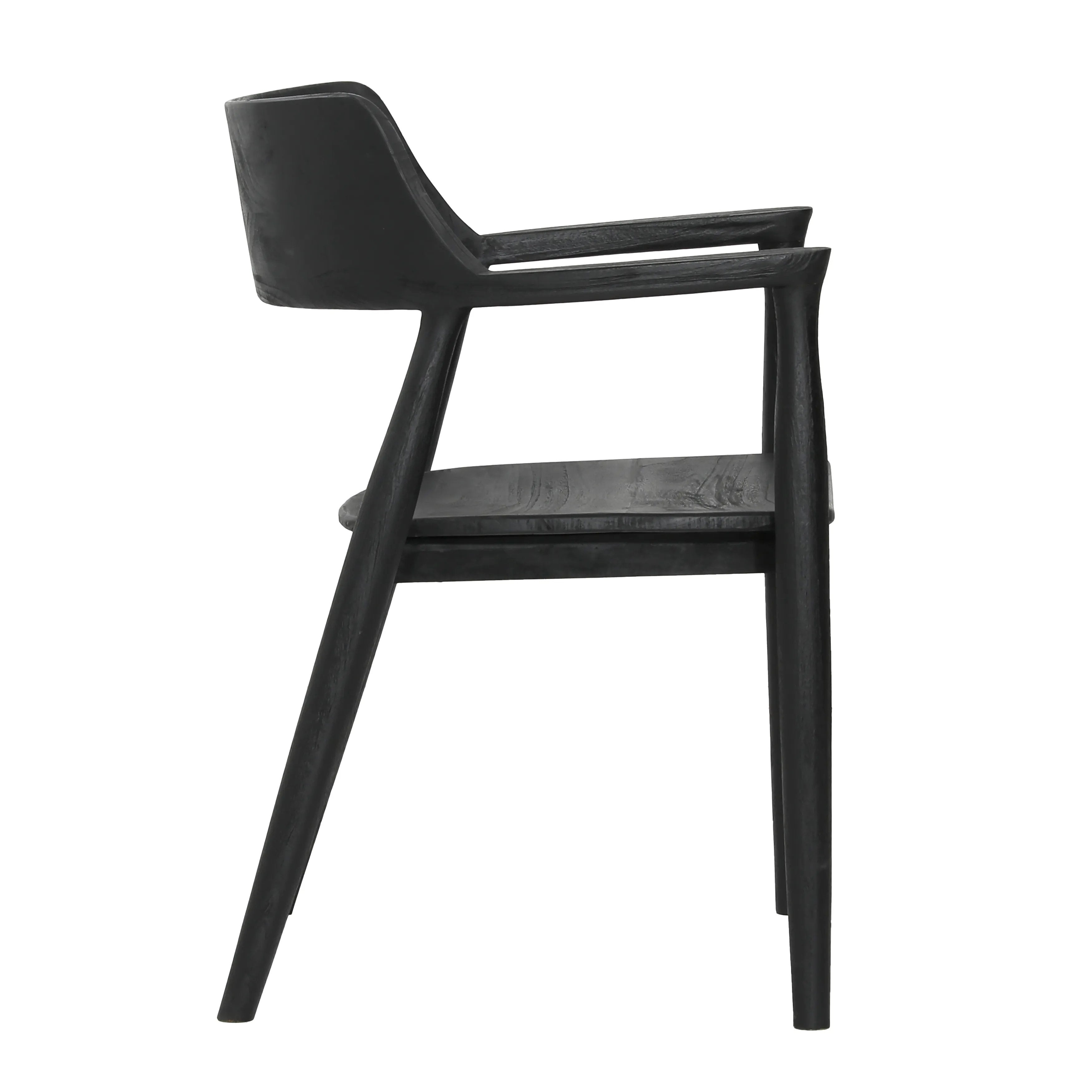Featuring Stafford Black Dining Chair by Dovetail at Amethyst Home. Featuring a modern black finish, the Stafford Dining Chair will instantly upgrade your dining space. The sturdy construction and comfortable seat make it the perfect choice for any meal. Enjoy relaxation and convenience with this beautifully designed chair.
Depth : 21.5 inFinish : BlackHeig. Amethyst Home provides interior design, new home construction design consulting, vintage area rugs, and lighting in the San Diego metro area.