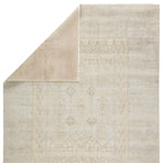 The Eloquent Chival Area Rug by Jaipur Living, or ELQ02, emanates traditional elegance, lending a soft and serene look to transitional homes. The hand-knotted Chival area rug features a washed vintage-inspired design in muted gray and beige tones. Perfect for the bedroom, living room, or other medium traffic areas. 