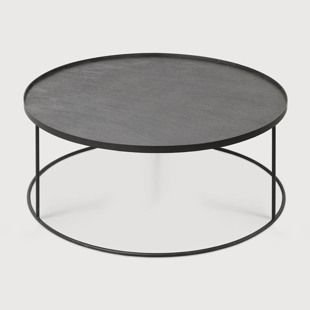 Table basse à plateau rond | prêt pour l'expédition!
