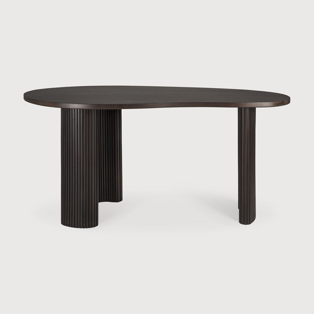 Boomerang Mahogany Dark Brown Desk | ready to ship!