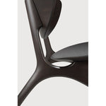 Beauty is in the eye of the beholder. With sleek, angular, front legs and flowing smooth connections, the Eye lounge chair is a hallmark solid wooden seating design. The curved backrest, reminiscent of a winked eye, inspired the name of the chair. Think subtle elegance with a stylish edge. Amethyst Home provides interior design, new home construction design consulting, vintage area rugs, and lighting in the Boston metro area.