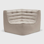 Featuring N701 Beige Modular Sofa Sectional by Ethnicraft at Amethyst Home. The N701 Beige Sofa is an inviting design that oozes comfort and relaxation. By combining the different pieces and sizes, you have unlimited possibilities when it comes to creating your own unique setting. Designed by Jacques Deneef, it’s available in multiple colors and materials.Size for the 1 seater sofa (WxDxH): . Amethyst Home provides interior design services, furniture, rugs, and lighting in the Monterey metro area.