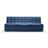 Featuring N701 Blue Modular Sofa Sectional by Ethnicraft at Amethyst Home. The N701 Blue Sofa is an inviting design that oozes comfort and relaxation. By combining the different pieces and sizes, you have unlimited possibilities when it comes to creating your own unique setting. Designed by Jacques Deneef, it’s available in multiple colors and materials.Size for the 1 seater sofa (WxDxH): 31.5. Amethyst Home provides interior design services, furniture, rugs, and lighting in the Dallas metro area.