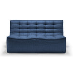 Featuring N701 Blue Modular Sofa Sectional by Ethnicraft at Amethyst Home. The N701 Blue Sofa is an inviting design that oozes comfort and relaxation. By combining the different pieces and sizes, you have unlimited possibilities when it comes to creating your own unique setting. Designed by Jacques Deneef, it’s available in multiple colors and materials.Size for the 1 seater sofa (WxDxH): 31. Amethyst Home provides interior design services, furniture, rugs, and lighting in the Monterey metro area.