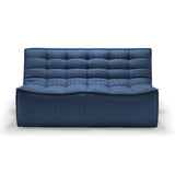 Featuring N701 Blue Modular Sofa Sectional by Ethnicraft at Amethyst Home. The N701 Blue Sofa is an inviting design that oozes comfort and relaxation. By combining the different pieces and sizes, you have unlimited possibilities when it comes to creating your own unique setting. Designed by Jacques Deneef, it’s available in multiple colors and materials.Size for the 1 seater sofa (WxDxH): 31. Amethyst Home provides interior design services, furniture, rugs, and lighting in the Monterey metro area.