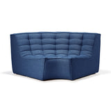 Featuring N701 Blue Modular Sofa Sectional by Ethnicraft at Amethyst Home. The N701 Blue Sofa is an inviting design that oozes comfort and relaxation. By combining the different pieces and sizes, you have unlimited possibilities when it comes to creating your own unique setting. Designed by Jacques Deneef, it’s available in multiple colors and materials.Size for the 1 seater sofa (WxDxH): 31.5". Amethyst Home provides interior design services, furniture, rugs, and lighting in the Omaha metro area.