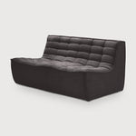 Featuring N701 Dark Grey Modular Sofa Sectional by Ethnicraft at Amethyst Home. The N701 Dark Grey Sofa is an inviting design that oozes comfort and relaxation. By combining the different pieces and sizes, you have unlimited possibilities when it comes to creating your own unique setting. Designed by Jacques Deneef, it’s available in multiple colors and materials.Size for the 1 seater sofa. Amethyst Home provides interior design services, furniture, rugs, and lighting in the Alpharetta metro area.