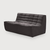 Featuring N701 Dark Grey Modular Sofa Sectional by Ethnicraft at Amethyst Home. The N701 Dark Grey Sofa is an inviting design that oozes comfort and relaxation. By combining the different pieces and sizes, you have unlimited possibilities when it comes to creating your own unique setting. Designed by Jacques Deneef, it’s available in multiple colors and materials.Size for the 1 seater sofa. Amethyst Home provides interior design services, furniture, rugs, and lighting in the Alpharetta metro area.
