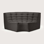 Featuring N701 Dark Grey Modular Sofa Sectional by Ethnicraft at Amethyst Home. The N701 Dark Grey Sofa is an inviting design that oozes comfort and relaxation. By combining the different pieces and sizes, you have unlimited possibilities when it comes to creating your own unique setting. Designed by Jacques Deneef, it’s available in multiple colors and materials.Size for the 1 seater sofa. Amethyst Home provides interior design services, furniture, rugs, and lighting in the Des Moines metro area.