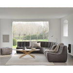 Featuring N701 Dark Grey Modular Sofa Sectional by Ethnicraft at Amethyst Home. The N701 Dark Grey Sofa is an inviting design that oozes comfort and relaxation. By combining the different pieces and sizes, you have unlimited possibilities when it comes to creating your own unique setting. Designed by Jacques Deneef, it’s available in multiple colors and materials.Size for the 1 seater sof. Amethyst Home provides interior design services, furniture, rugs, and lighting in the Los Angeles metro area.