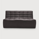 Featuring N701 Dark Grey Modular Sofa Sectional by Ethnicraft at Amethyst Home. The N701 Dark Grey Sofa is an inviting design that oozes comfort and relaxation. By combining the different pieces and sizes, you have unlimited possibilities when it comes to creating your own unique setting. Designed by Jacques Deneef, it’s available in multiple colors and materials.Size for the 1 seater sofa (WxD. Amethyst Home provides interior design services, furniture, rugs, and lighting in the Omaha metro area.