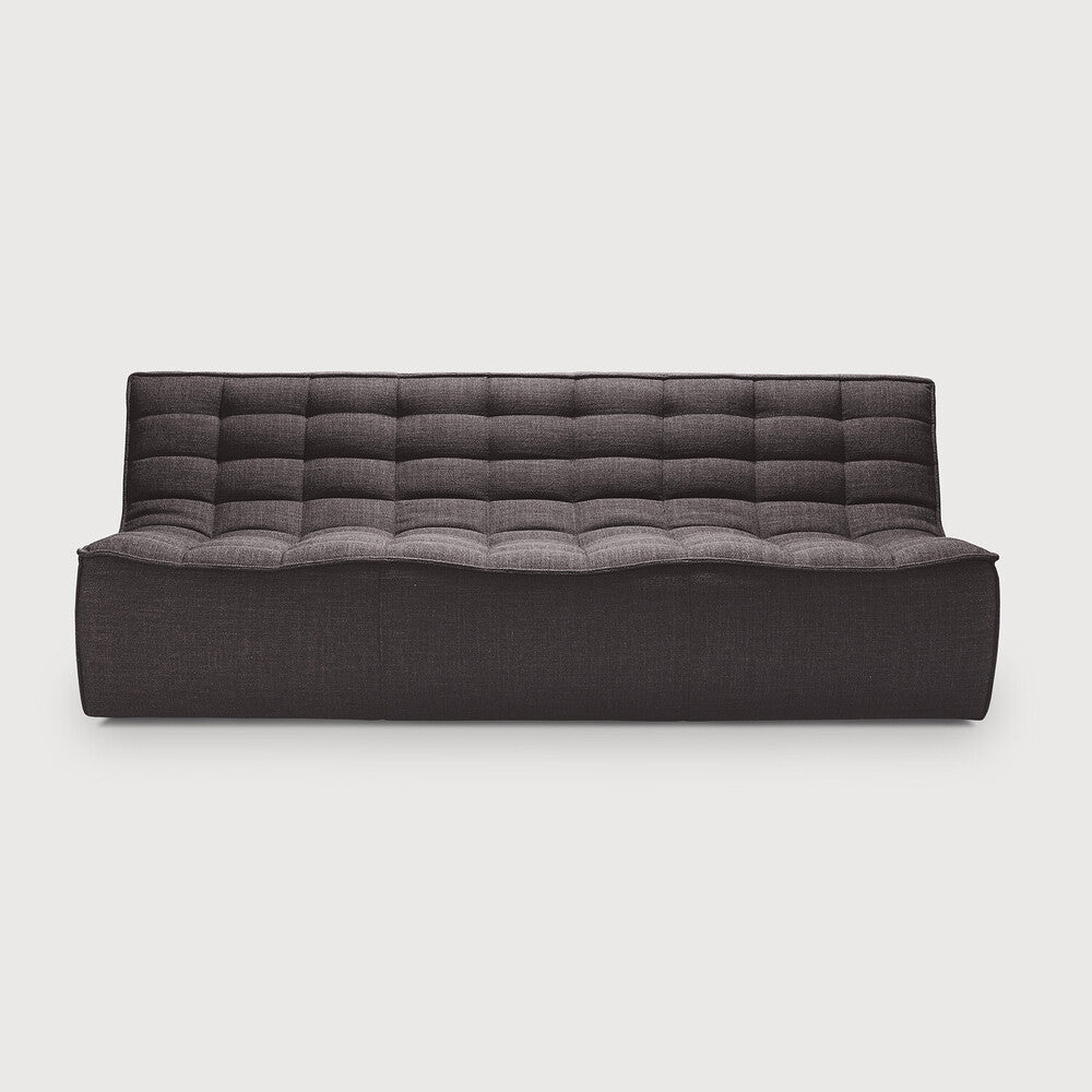 Featuring N701 Dark Grey Modular Sofa Sectional by Ethnicraft at Amethyst Home. The N701 Dark Grey Sofa is an inviting design that oozes comfort and relaxation. By combining the different pieces and sizes, you have unlimited possibilities when it comes to creating your own unique setting. Designed by Jacques Deneef, it’s available in multiple colors and materials.Size for the 1 seater sofa (W. Amethyst Home provides interior design services, furniture, rugs, and lighting in the Seattle metro area.