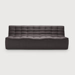 Featuring N701 Dark Grey Modular Sofa Sectional by Ethnicraft at Amethyst Home. The N701 Dark Grey Sofa is an inviting design that oozes comfort and relaxation. By combining the different pieces and sizes, you have unlimited possibilities when it comes to creating your own unique setting. Designed by Jacques Deneef, it’s available in multiple colors and materials.Size for the 1 seater sofa (W. Amethyst Home provides interior design services, furniture, rugs, and lighting in the Seattle metro area.
